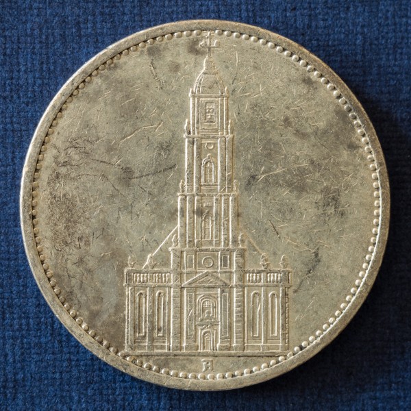5 Reichsmark 1935 Ganisonskirche a