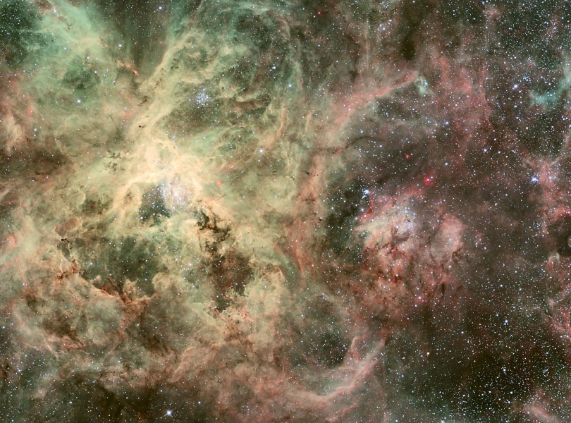 Runaway Star, R136, 30 Doradus Nebula, Large Magellanic Cloud