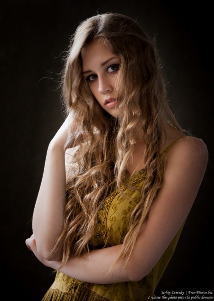 a 16-year-old natural blond girl photographed by Serhiy Lvivsky in July 2016, picture 31