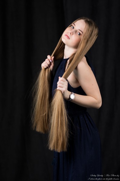 Diana - a 20-year-old girl with natural blonde long hair photographed in May 2023 by Serhiy Lvivsky, picture 8