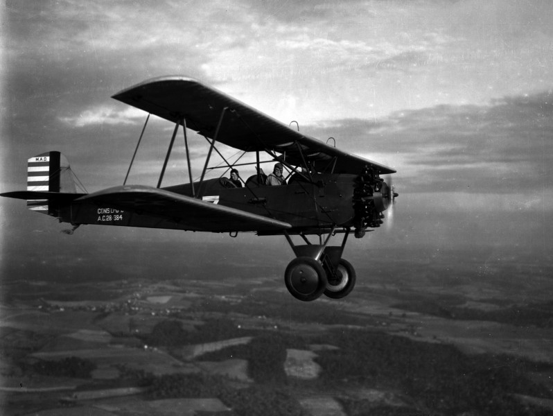 Consolidated O-17 Maryland NG in flight 1931
