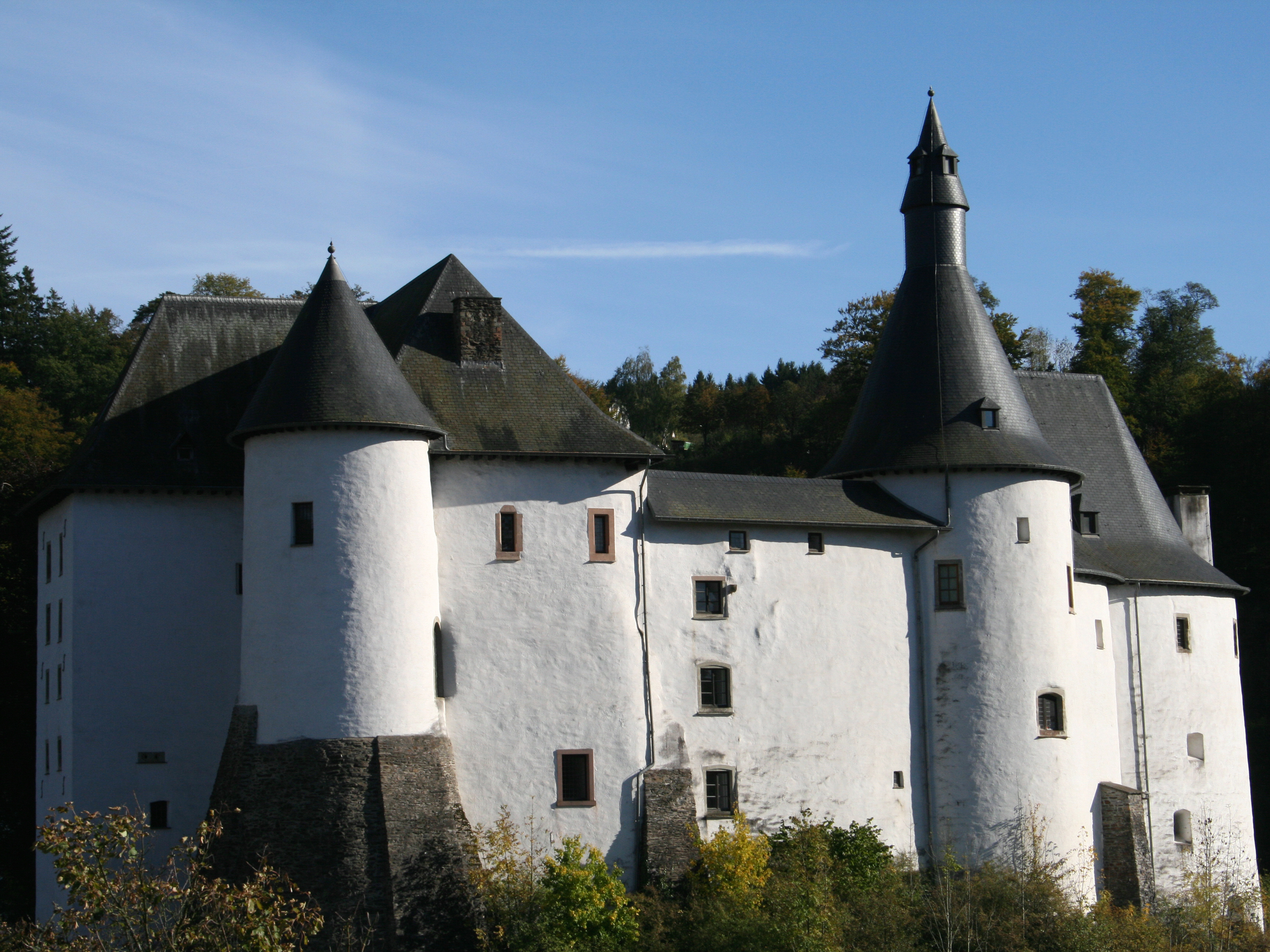 Clervaux - Le vieux château féodal (XIIe siècle)