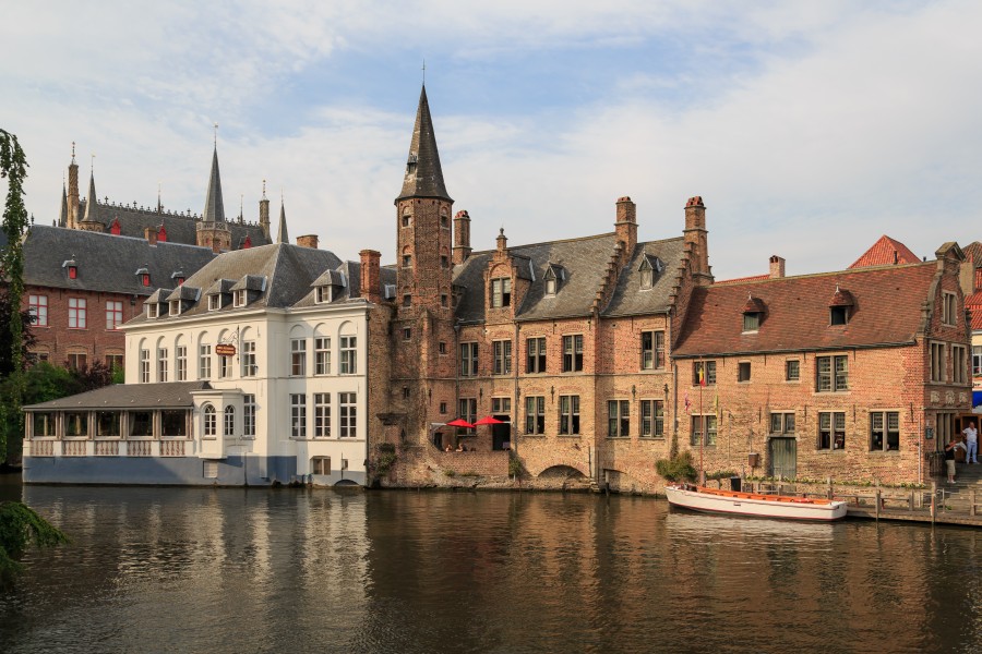 Bruges Belgium De-groote-Hollander-Huidenvettersplein-12-01