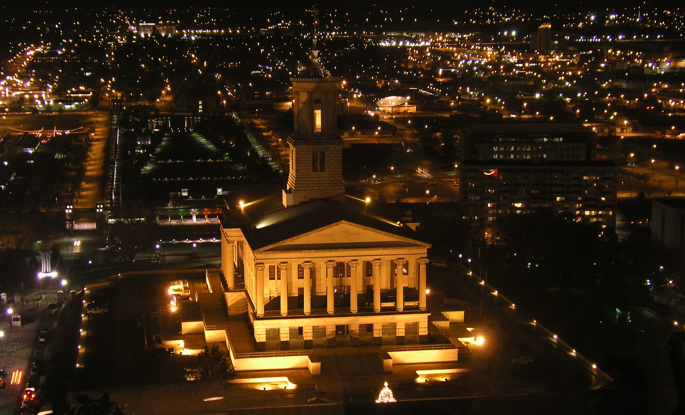 Tennessee State Capitol Nighttime