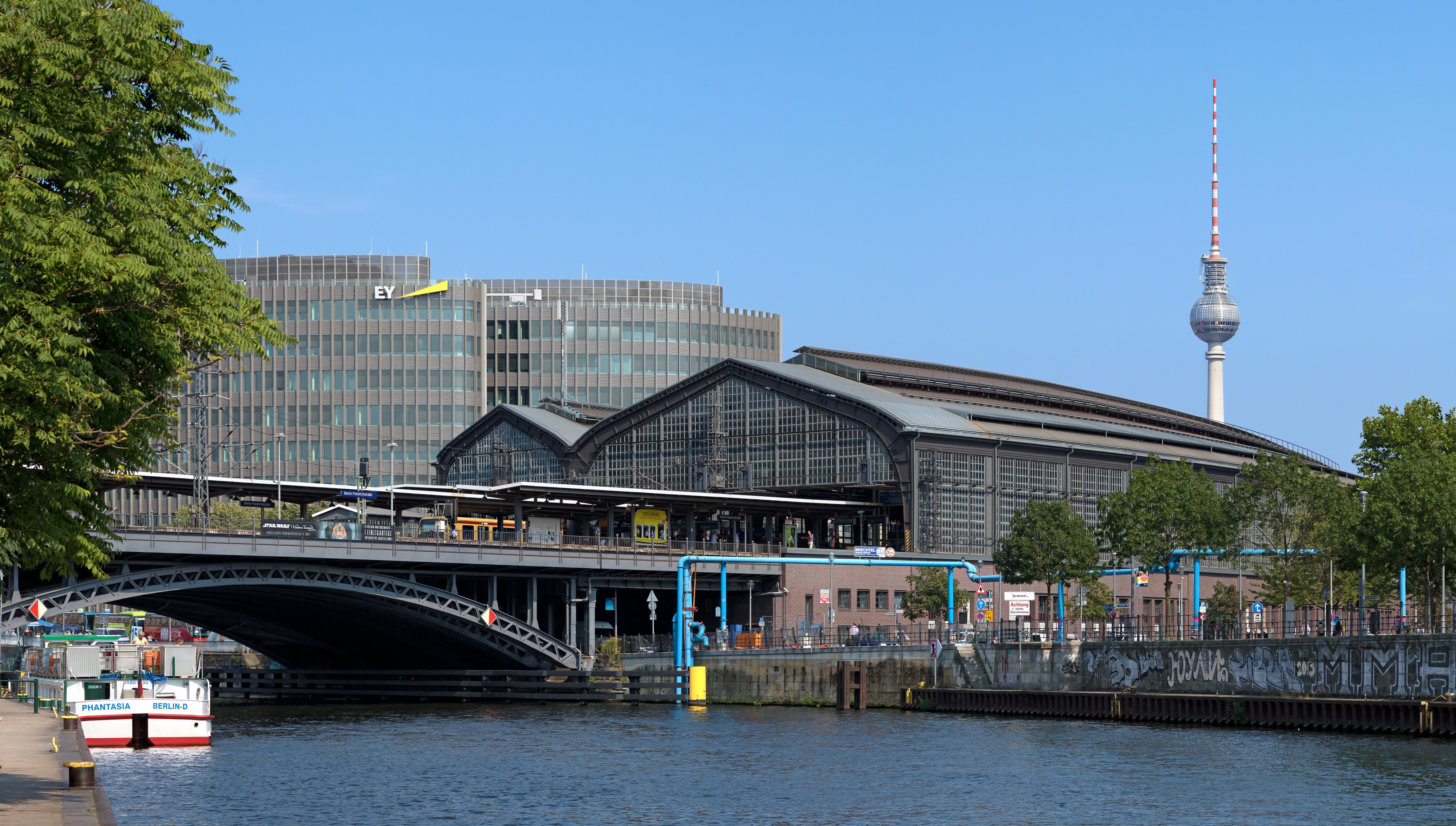 Bahnhof Berlin Friedrichstraße - Detailansicht