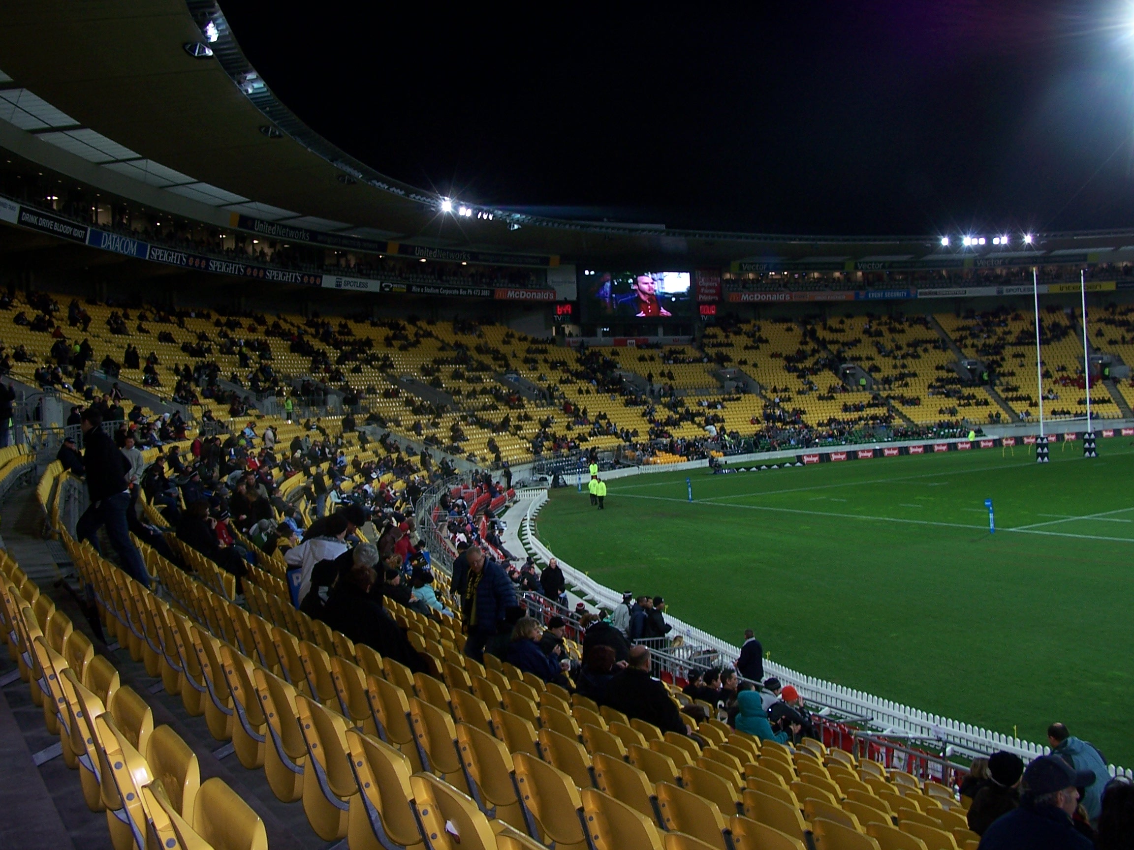 Westpac Stadium Crowd