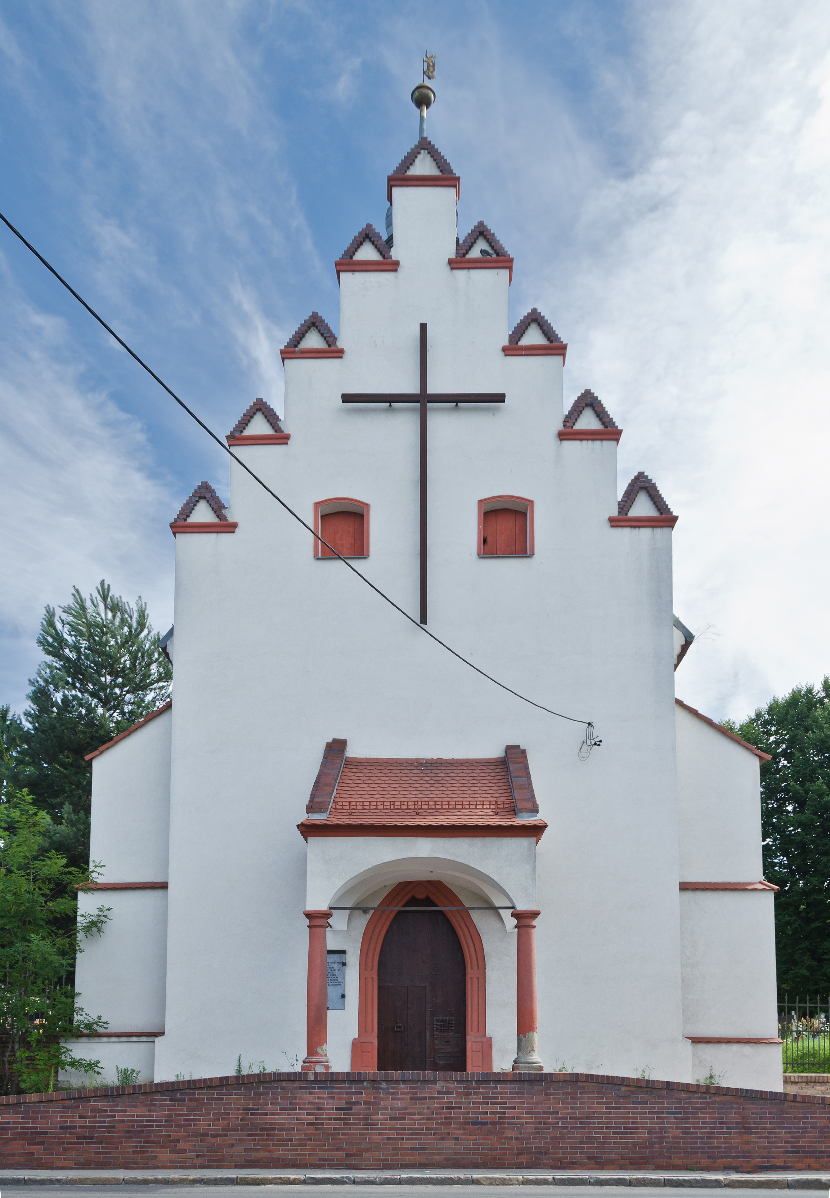 2014 Nysa, Kościół cmentarny Świętego Krzyża 05