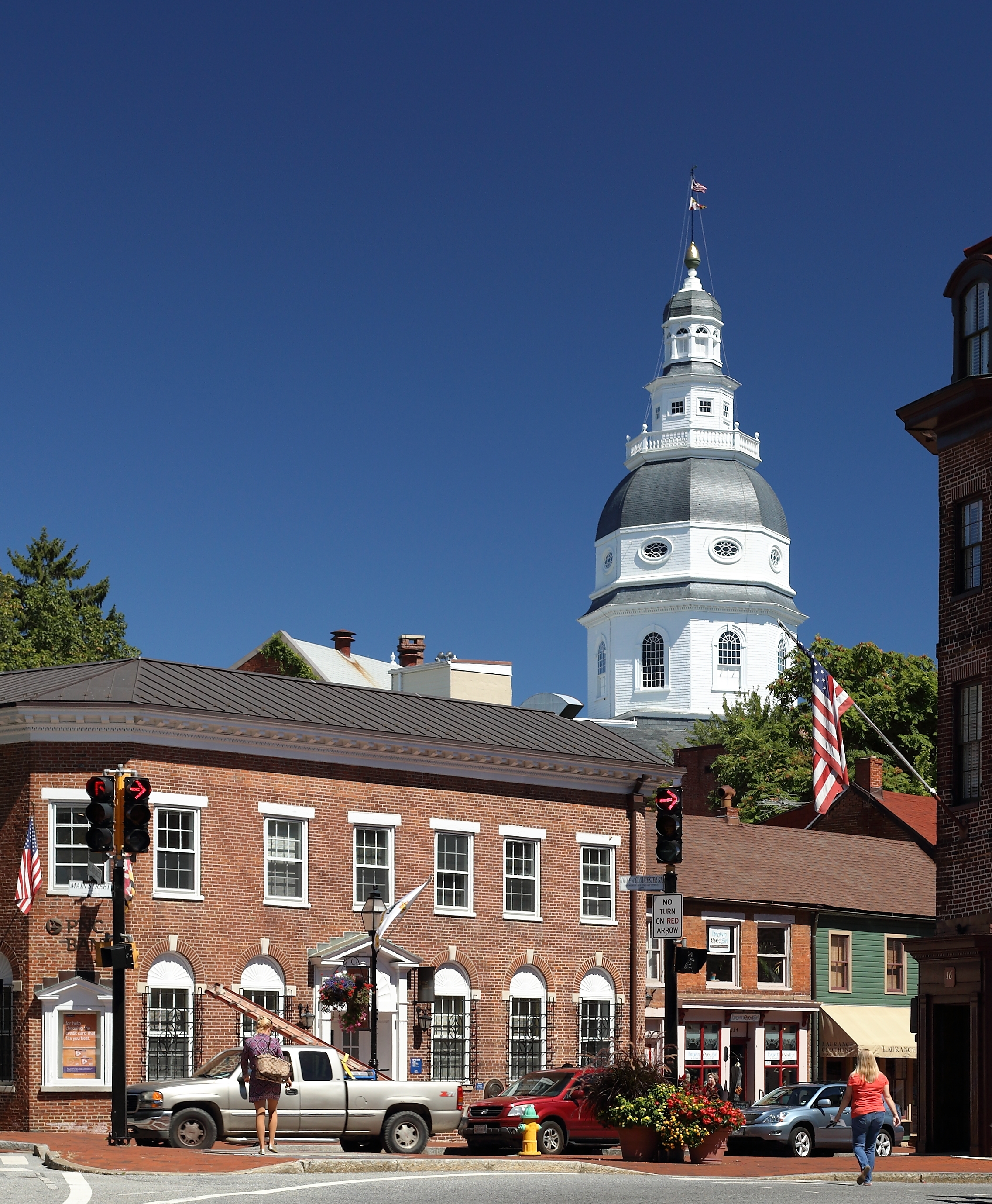 Maryland State House from Church Circle