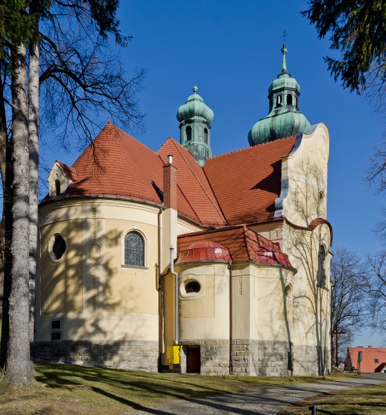 2014 Polanica-Zdrój, kościół Wniebowzięcia NMP 06