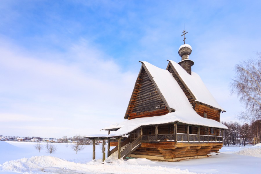 A church dedicated to St. Nickolas in Suzdal (Glotovo)
