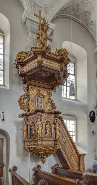 Gereuth Kirche Kanzel 9234268hdr