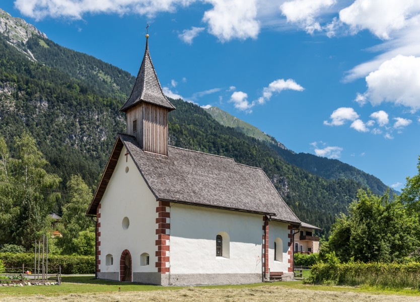 Hermagor Obervellach Filialkirche hl. Dreifaltigkeit SW-Ansicht 18062018 3592