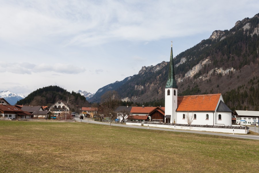 Iglesia Maria Schutz, Ettal, Baviera, Alemania, 2014-03-22, DD 02