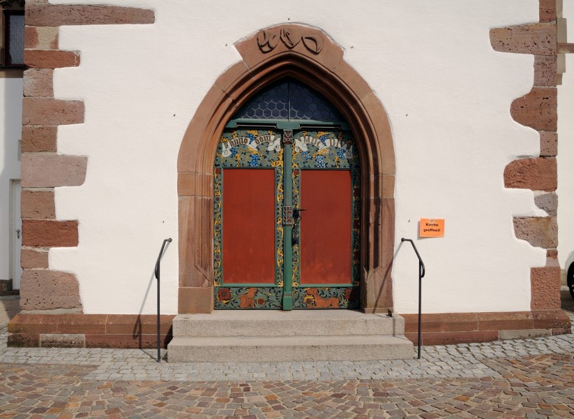 Lörrach - Germanuskirche - Hauptportal