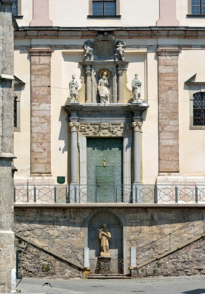 Michaelerkirche Steyr Portal DSC 2726w