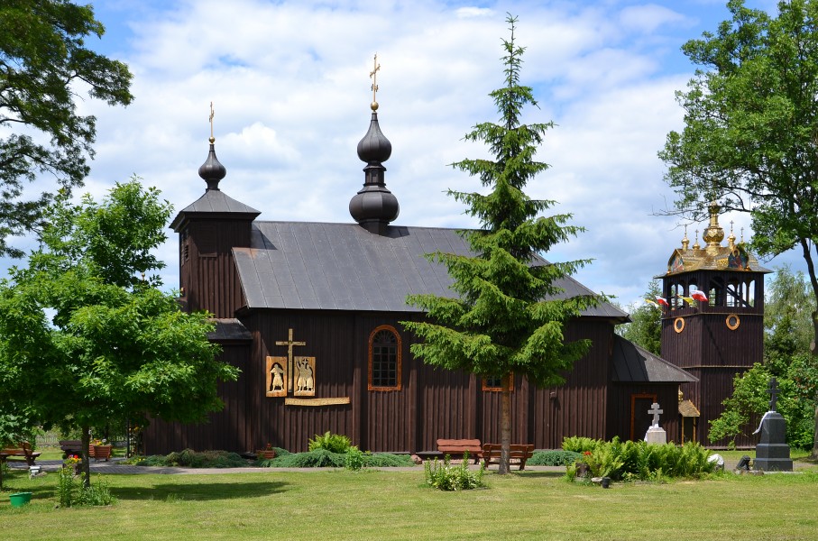 Neo-Uniate Saint Nicephorus church in Kostomłoty (Костомолоти)