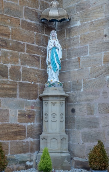 Schnaid kirche Marienstatue P1013229