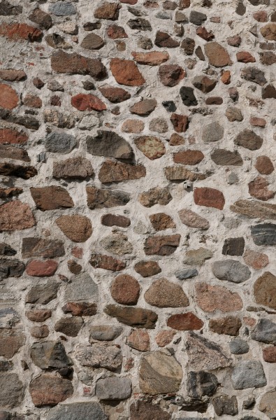 Wall of church of Naantali