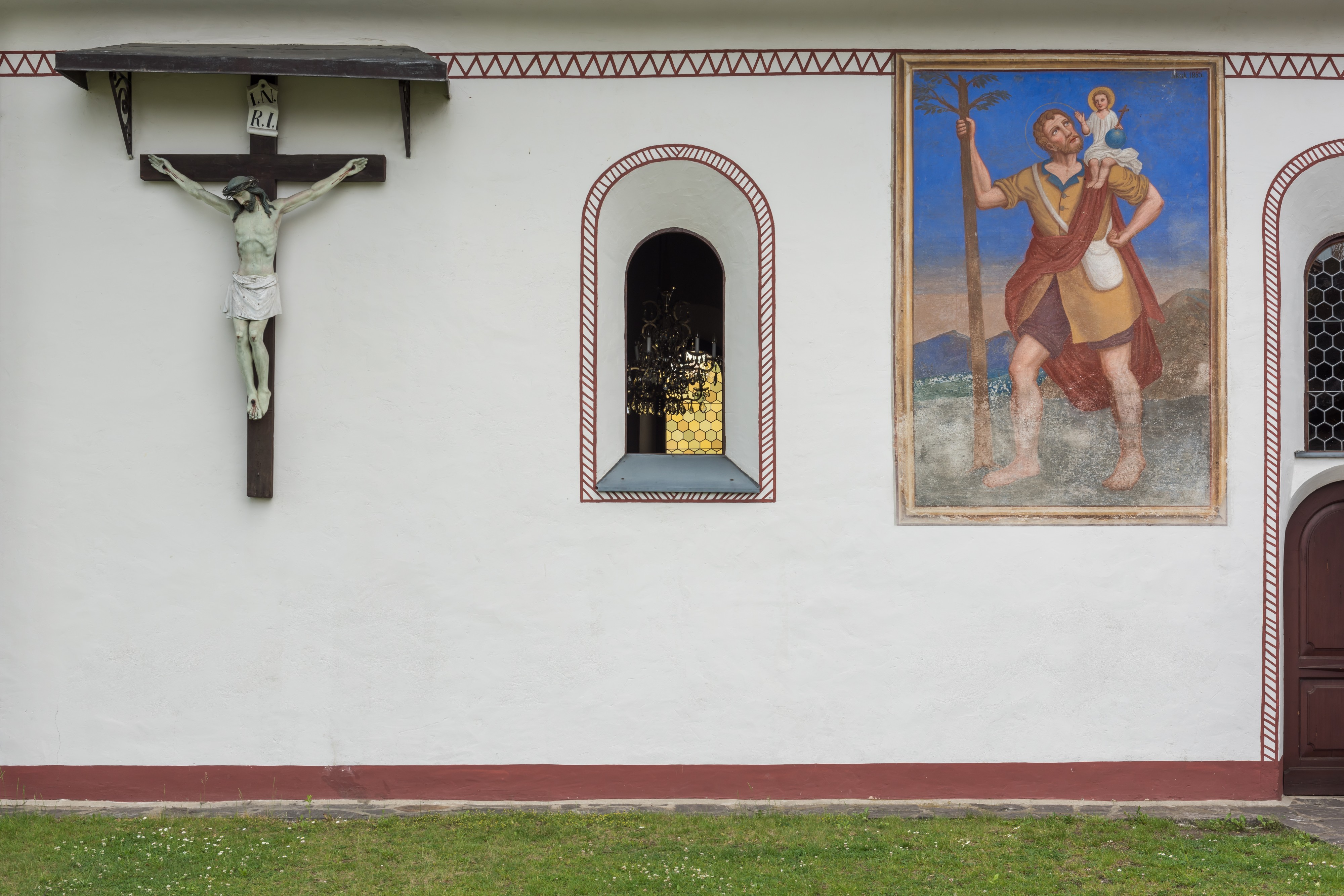 Eberndorf Kühnsdorf Pfarrkirche hl. Ägidius Süd-Wand 19052015 3898