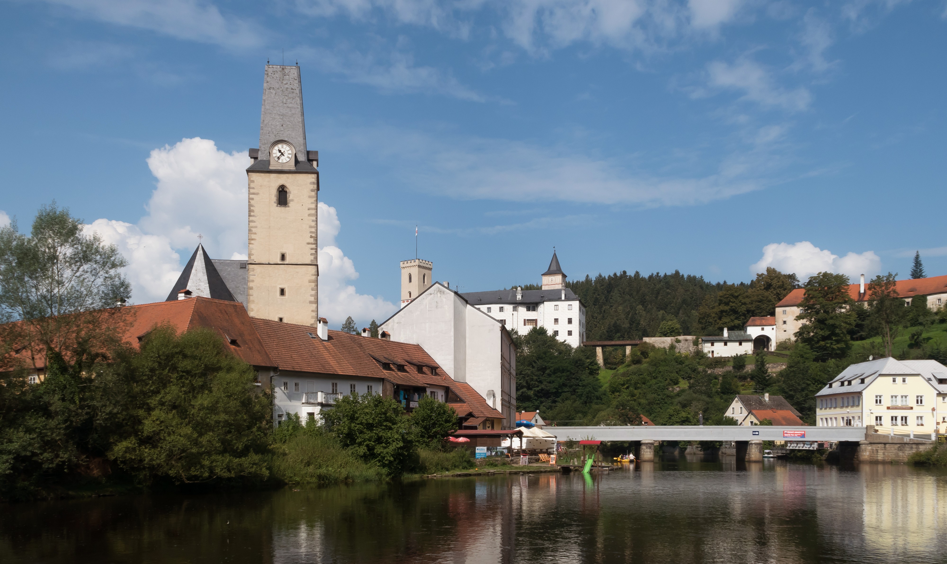 Rožmberk nad Vltavou, kostel svatého Mikuláše Dm203083-1421 IMG 6044 2018-07-30 10.37