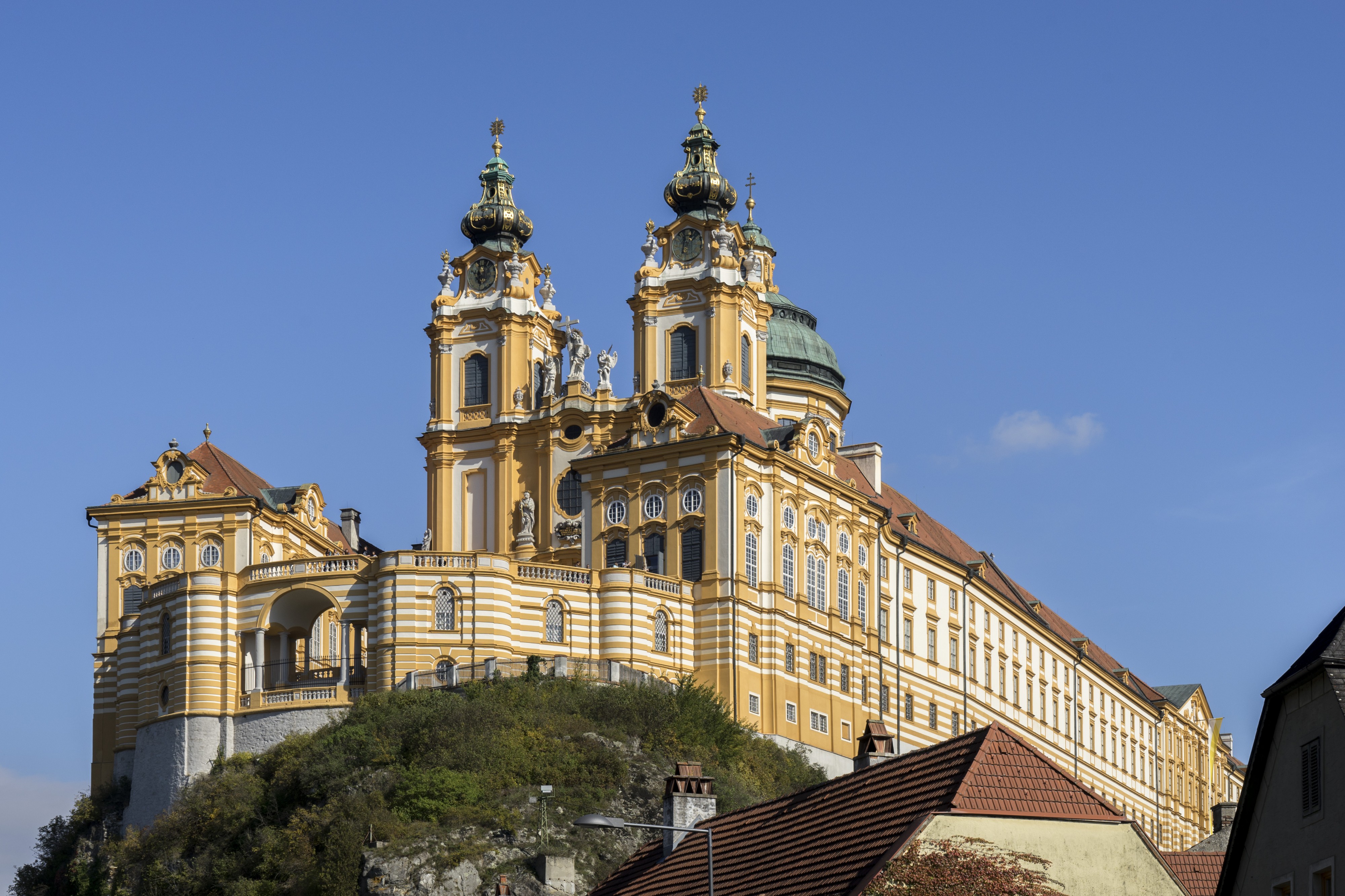 Stift Melk, Westansicht