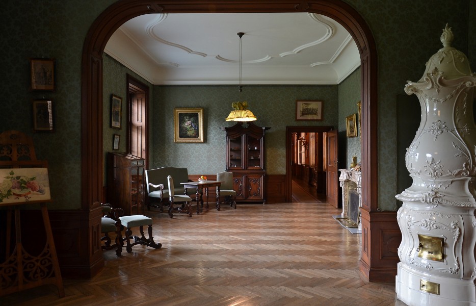 Schloss Eckartsau 04 - Arbeitzimmer (by Pudelek)