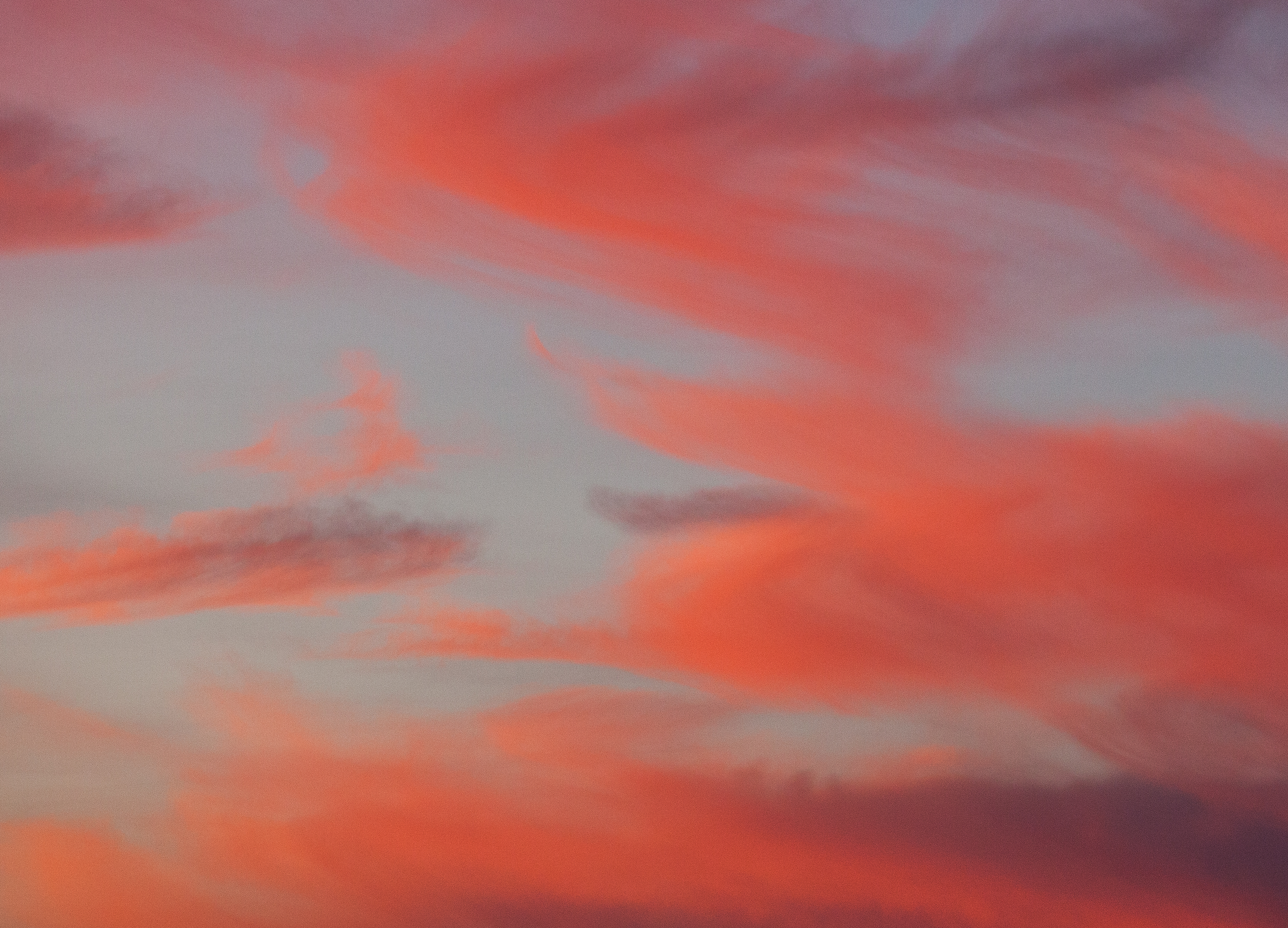 sky over Lviv, Ukraine in December 2014, picture 2