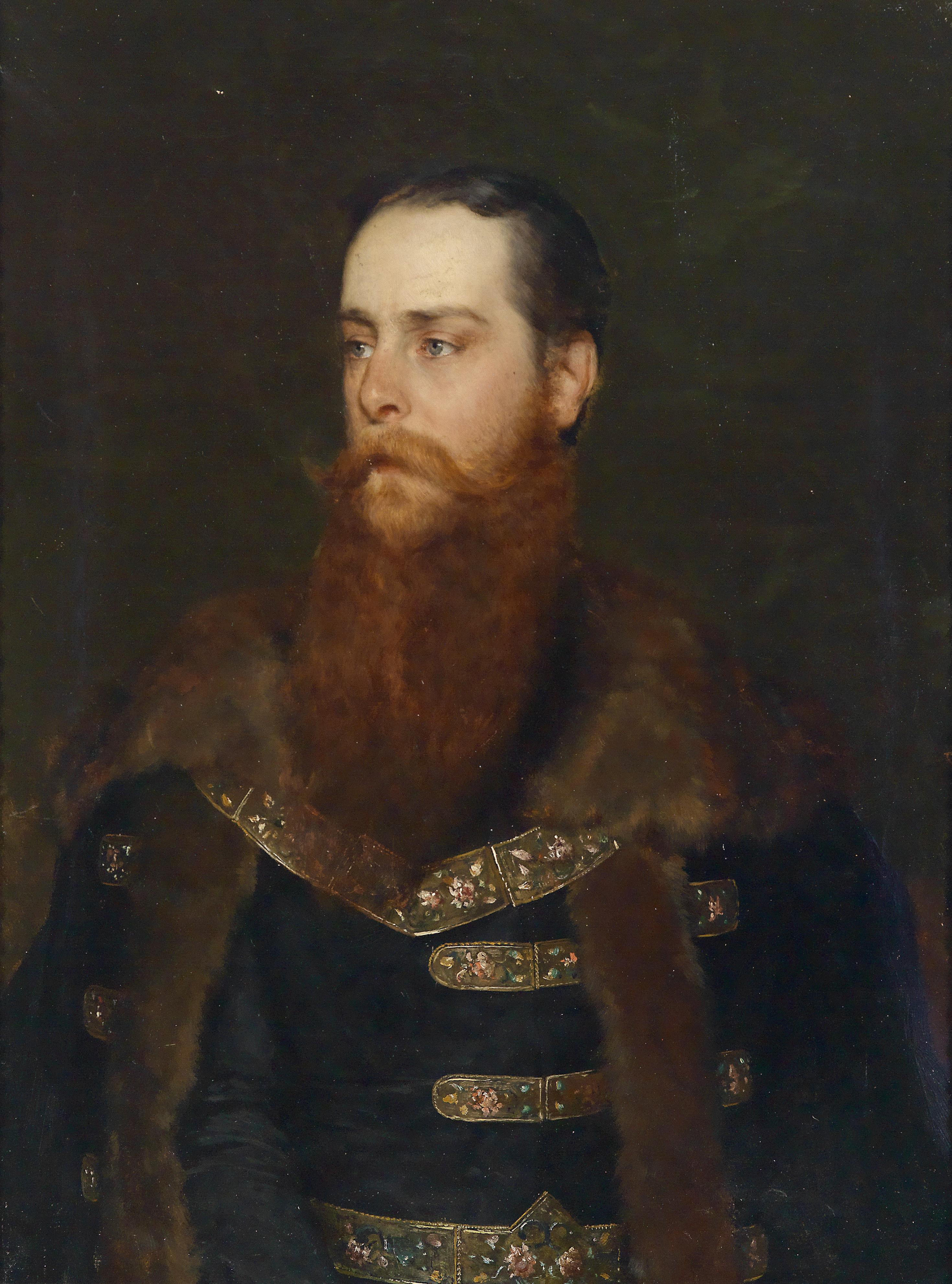 Eugen von Blaas Bildnis Arthur Graf Berchtold 1882