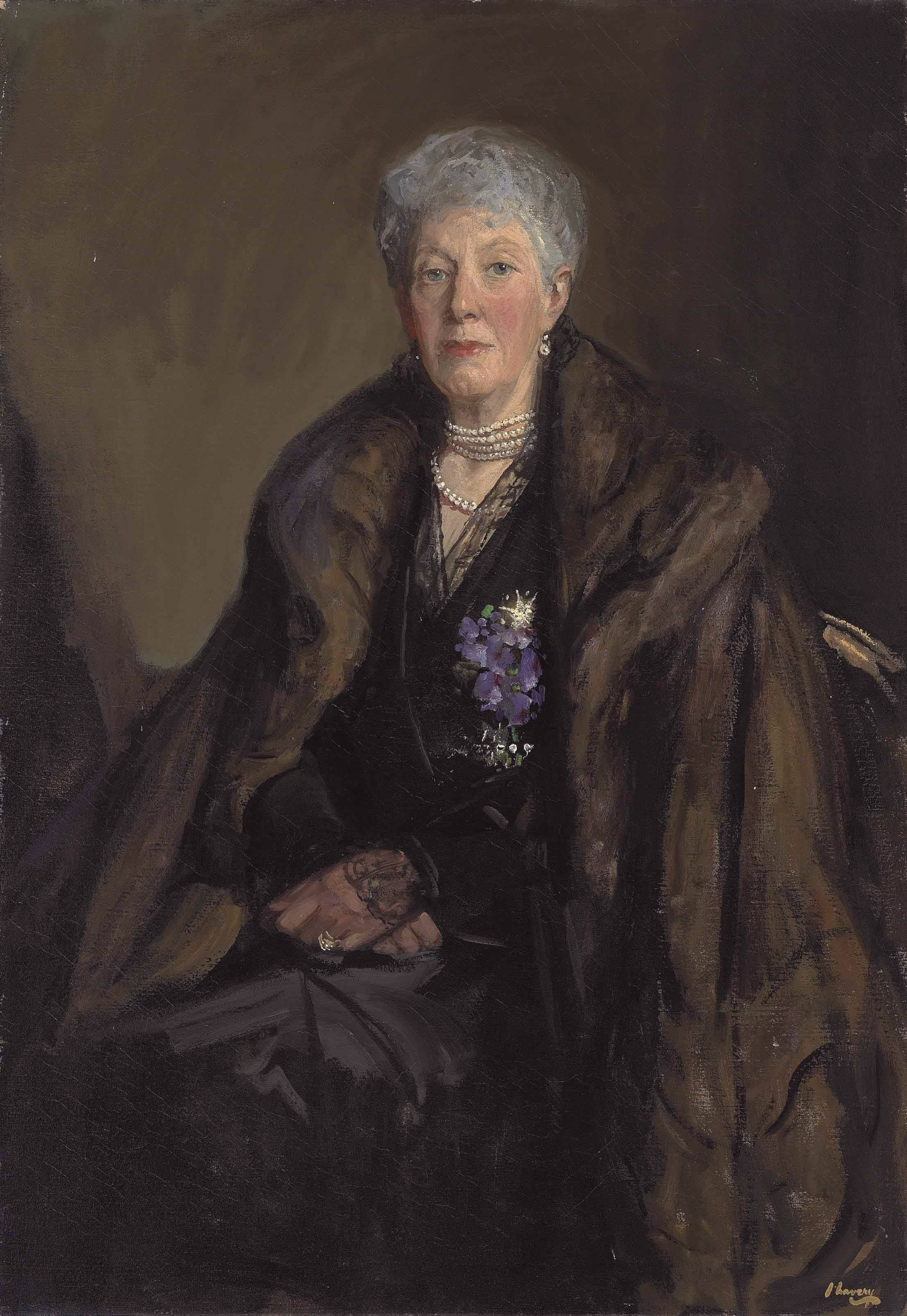 Lady Jackson, by John Lavery