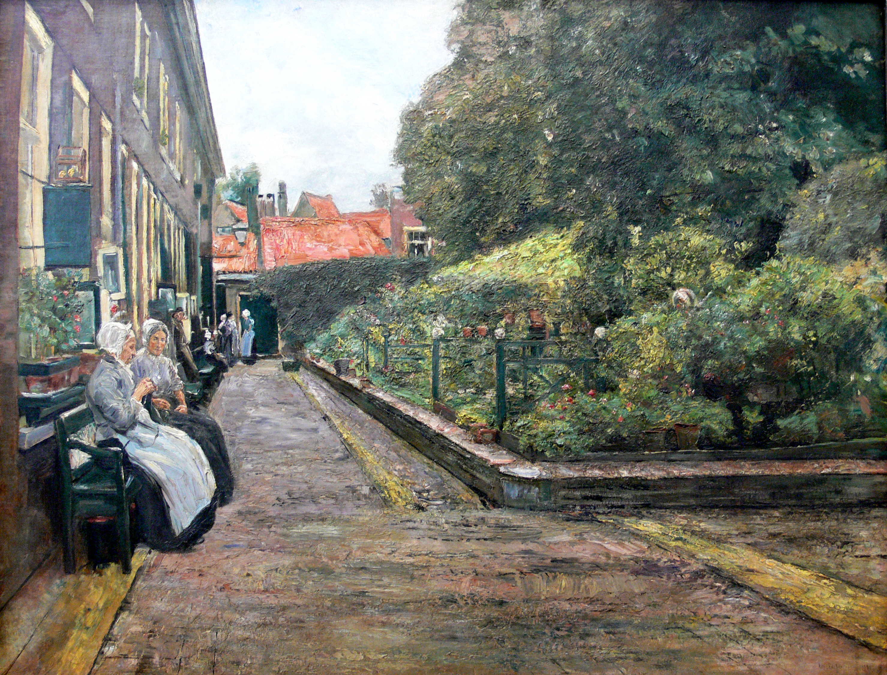 Liebermann Stevenstift in Leiden 1889