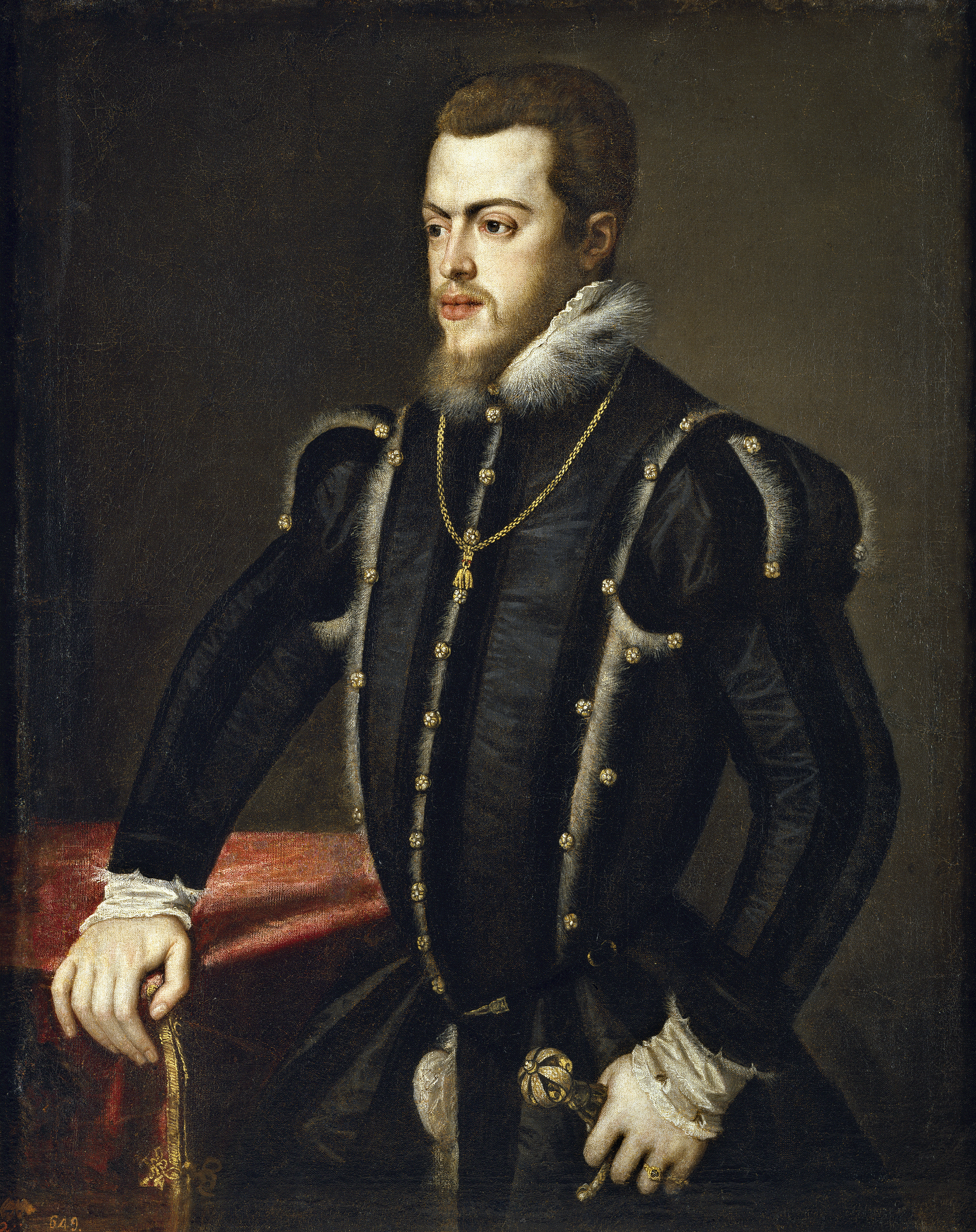 Philip II portrait by Titian