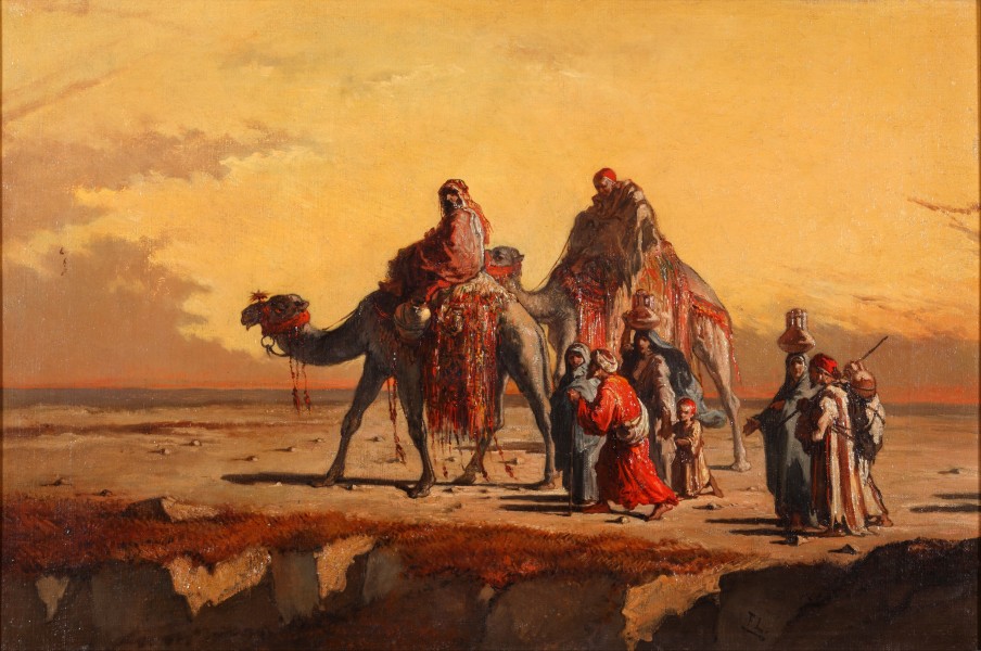 Francisco Lameyer - Desert Scene - Google Art Project