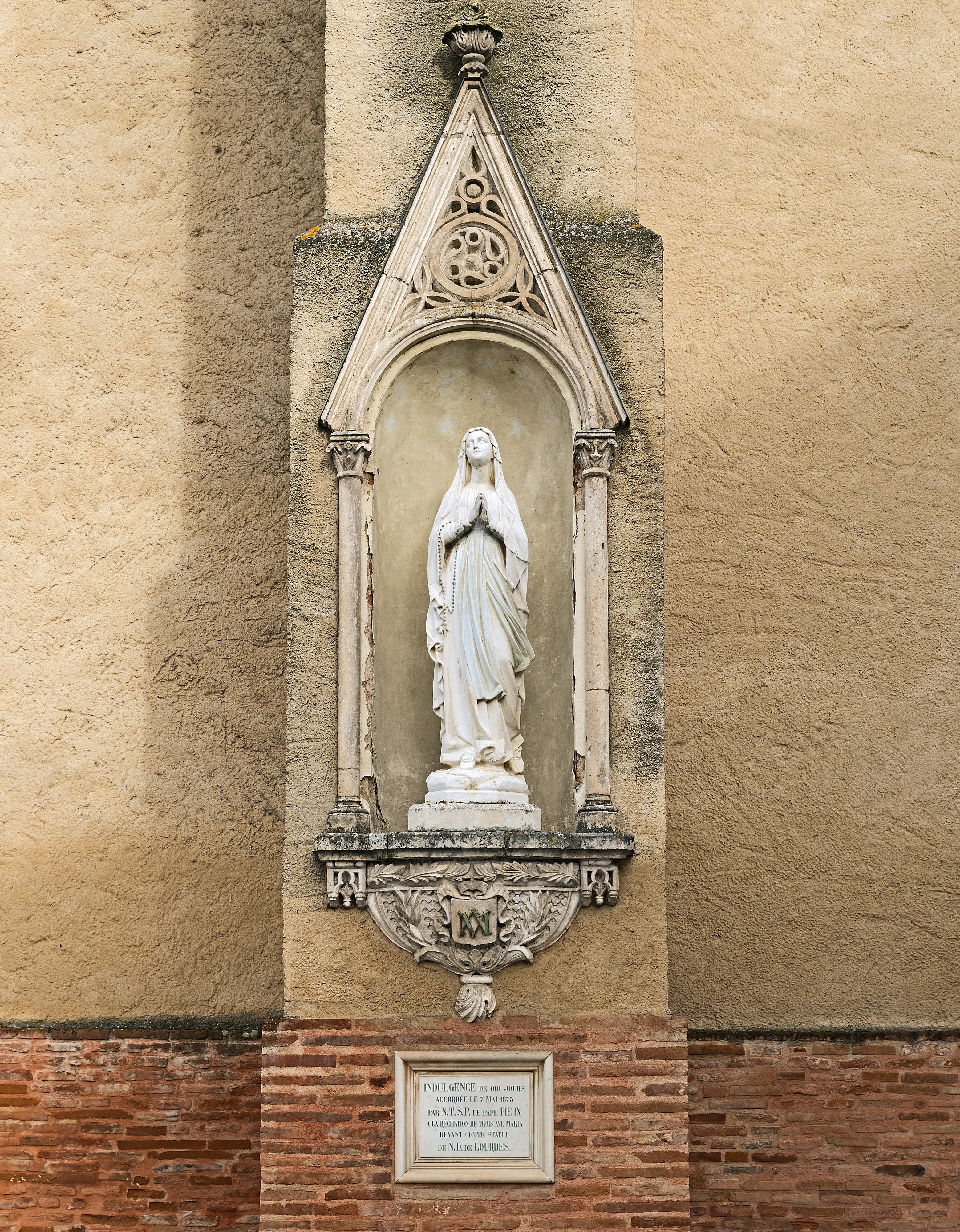 Église de l'Assomption-et-de-Saint-Michel de Verdun-sur-Garonne Vierge