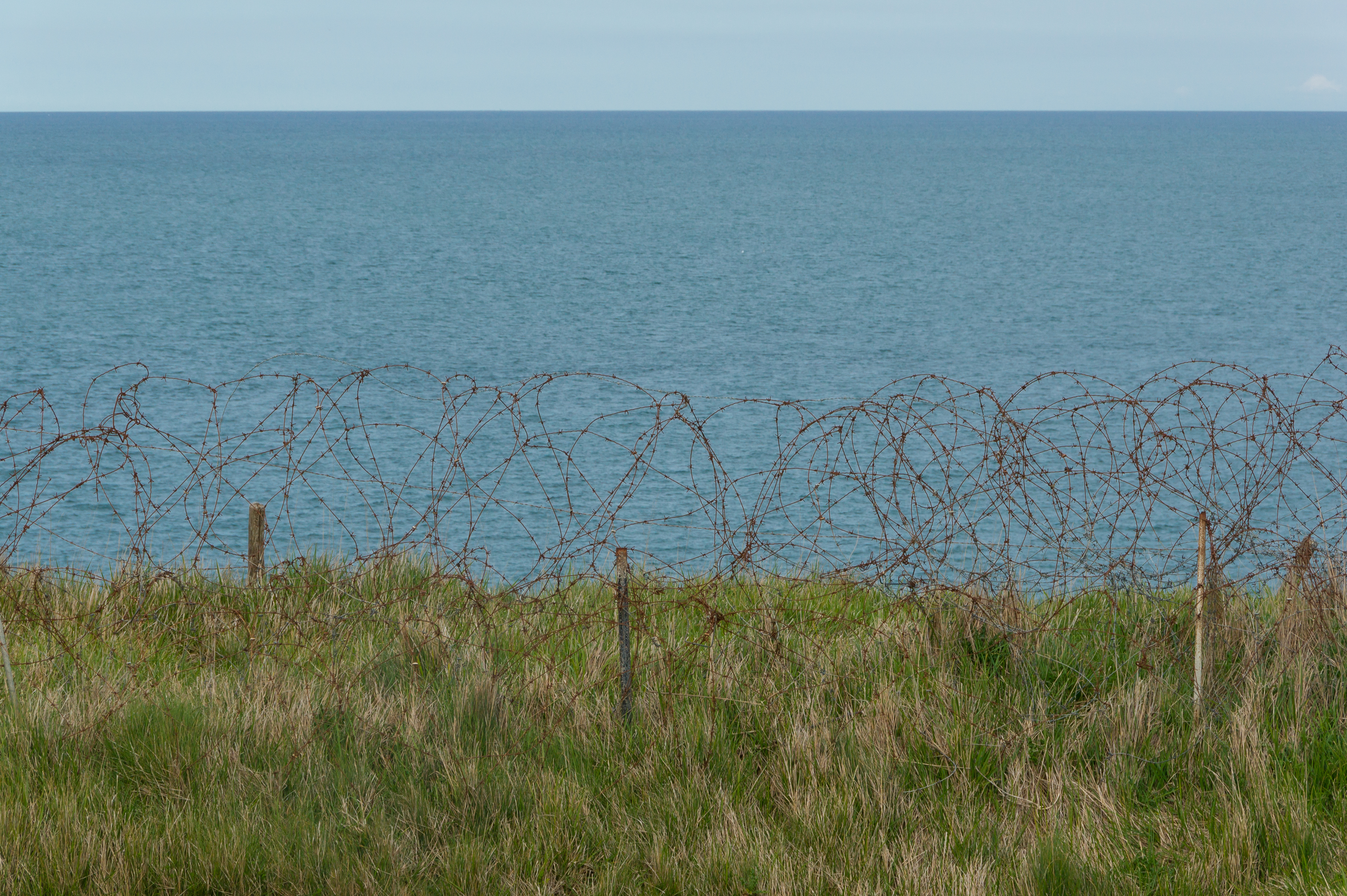 Pointe du Hoc barbelés