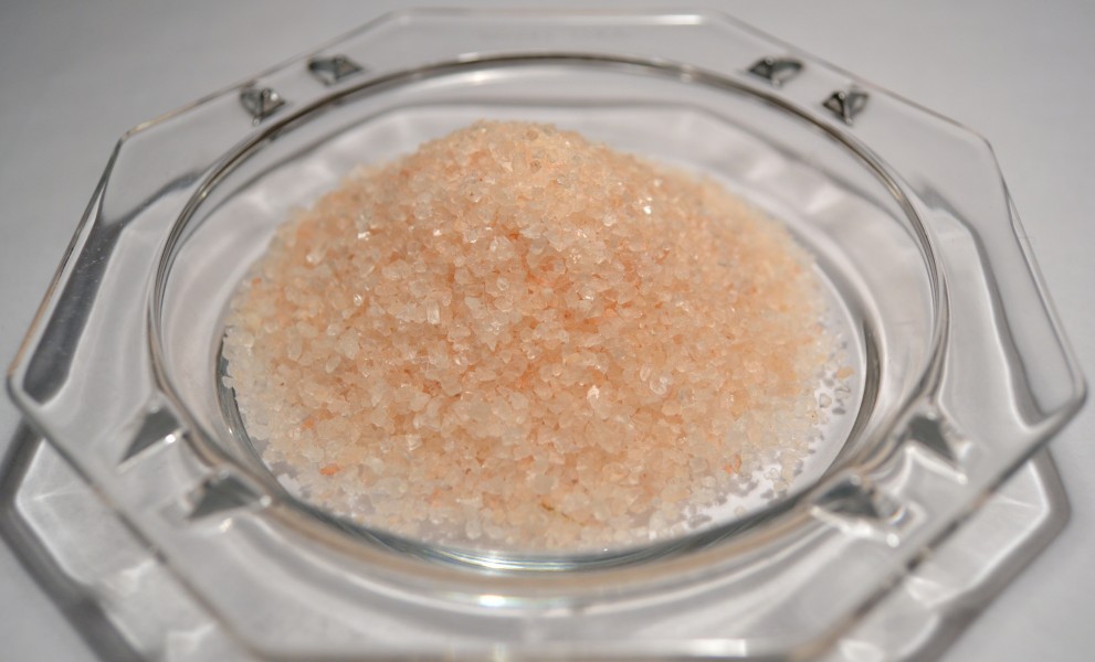 Bolivian rose salt