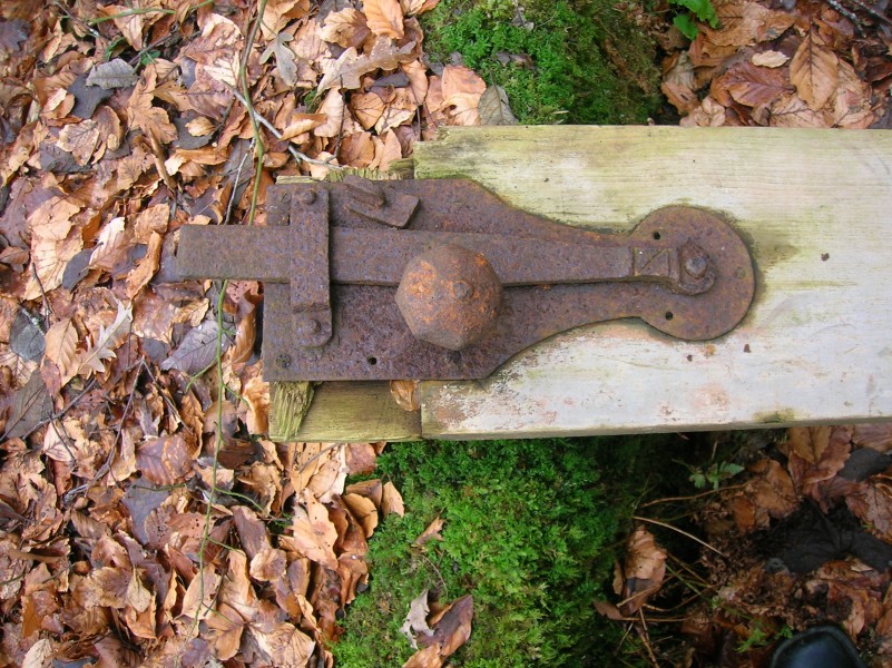 Door lock, Dalmore House, Stair