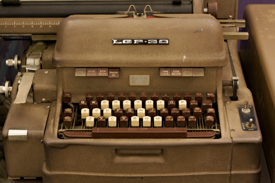 LGP-30 Flexowriter.mw