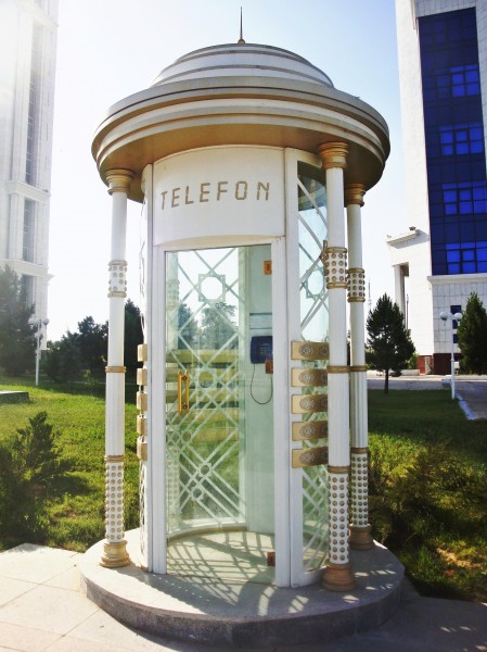 Payphone in Turkmenistan