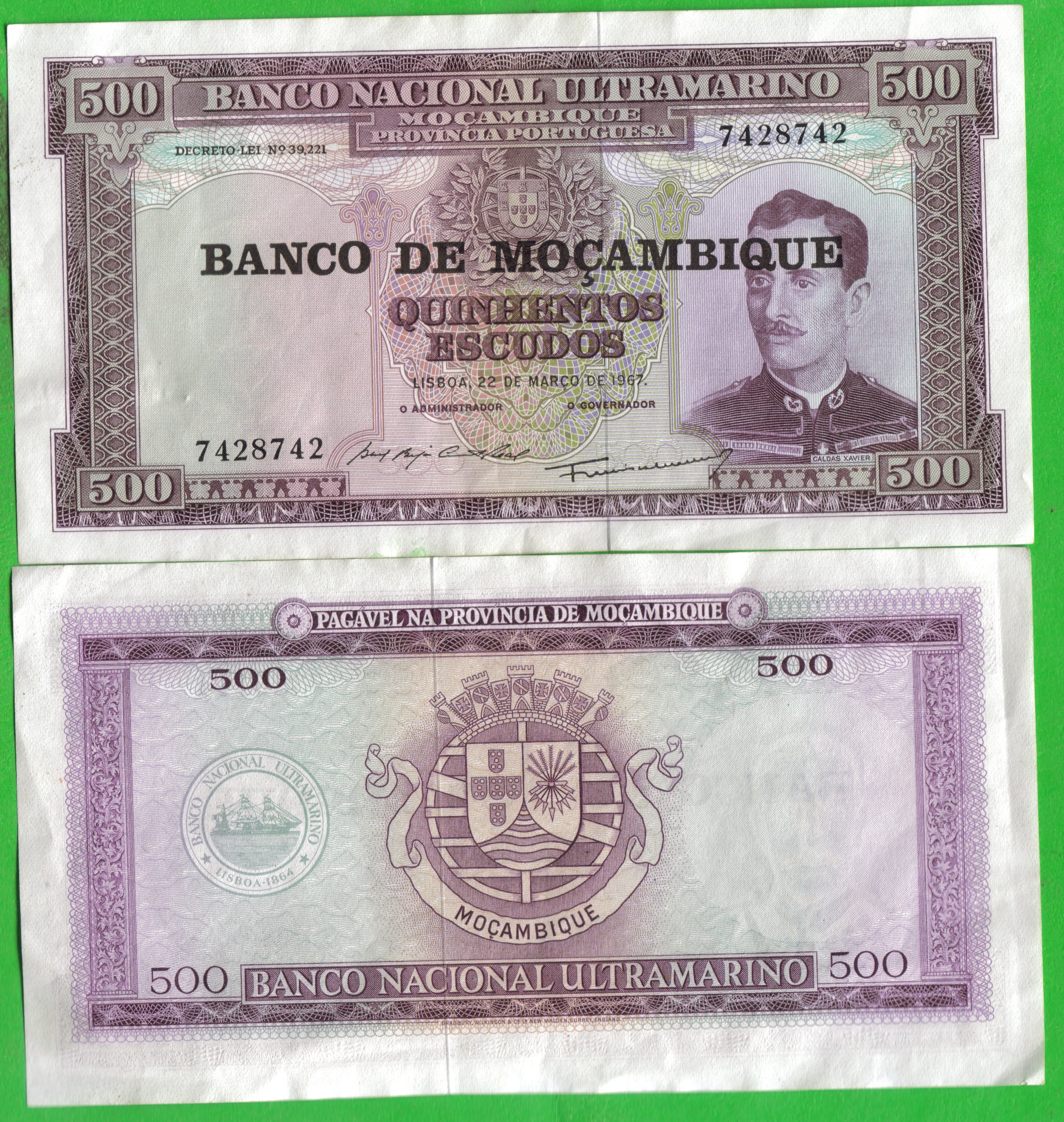 Mocambique-escudo