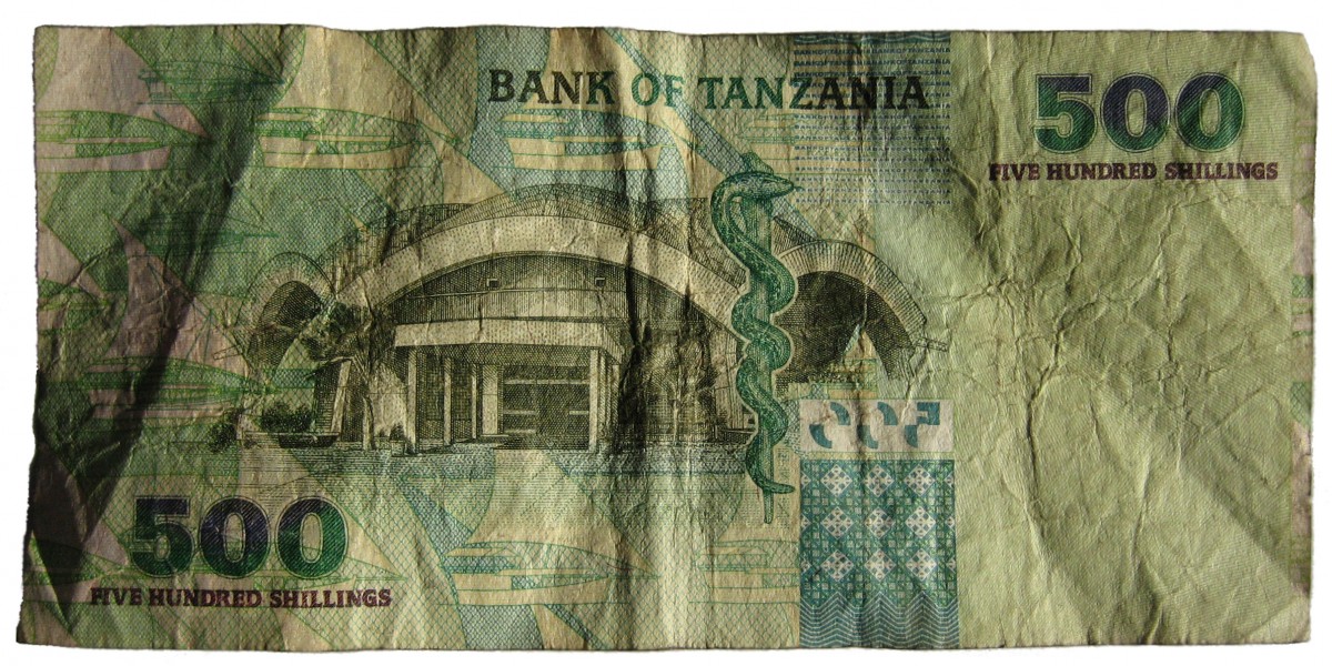 500 tz shillings back