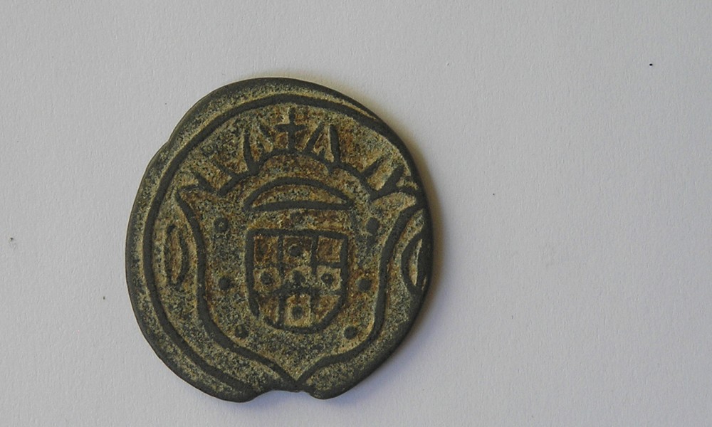 Portuguese India 20 Bazarucos obverse