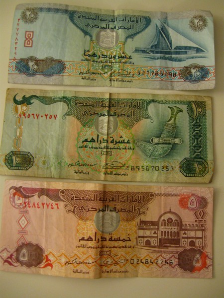 UAE dirhams