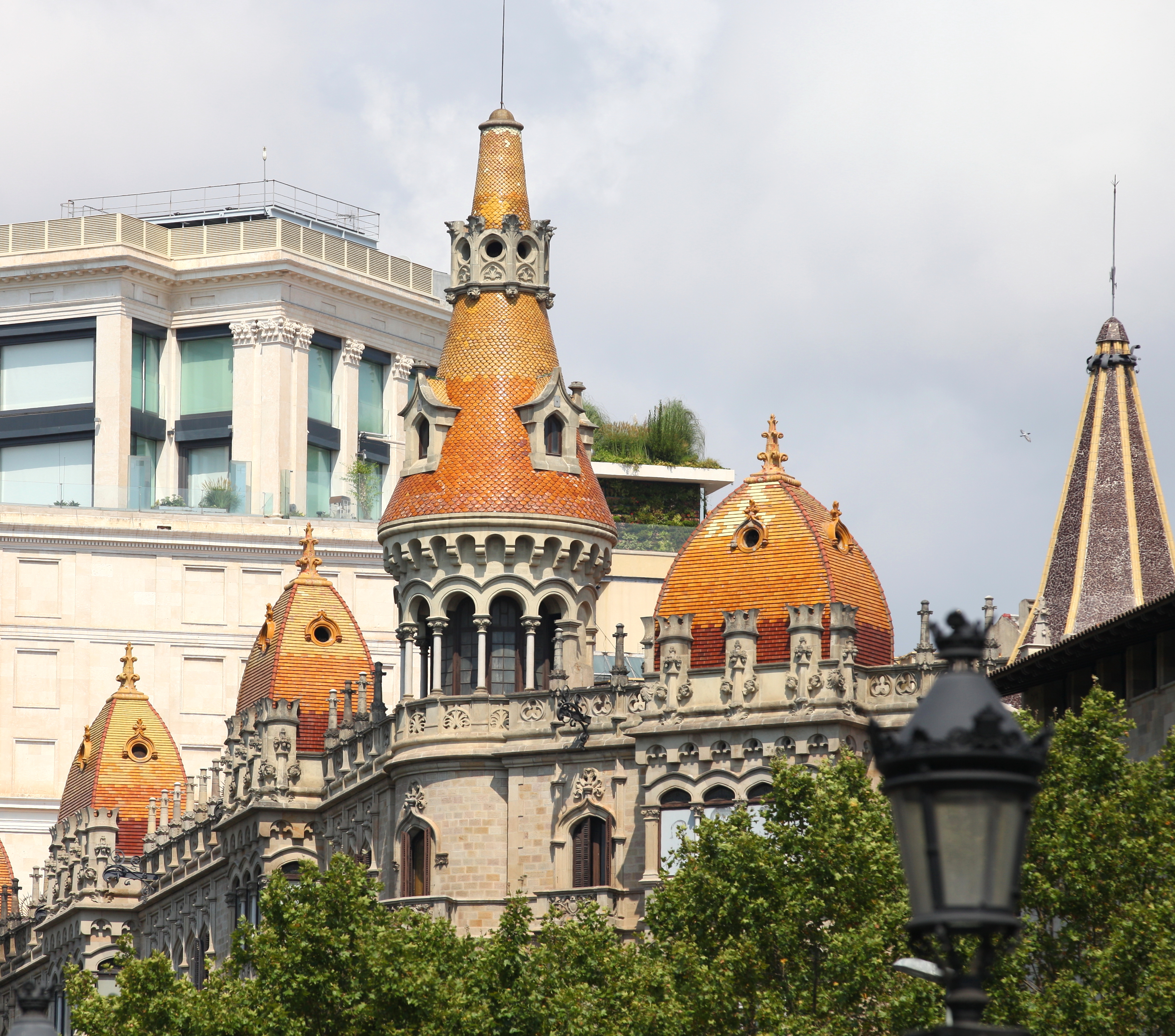 a building in Barcelona, Spain, Europe, August 2013, picture 47