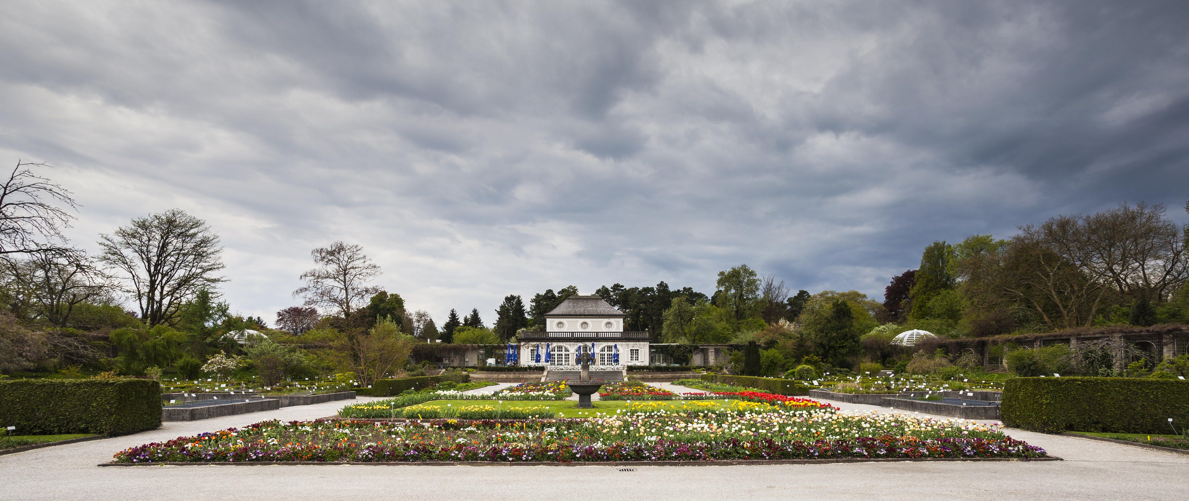 Café en el Jardín Botánico de Múnich, Alemania, 2013-05-04, DD 01