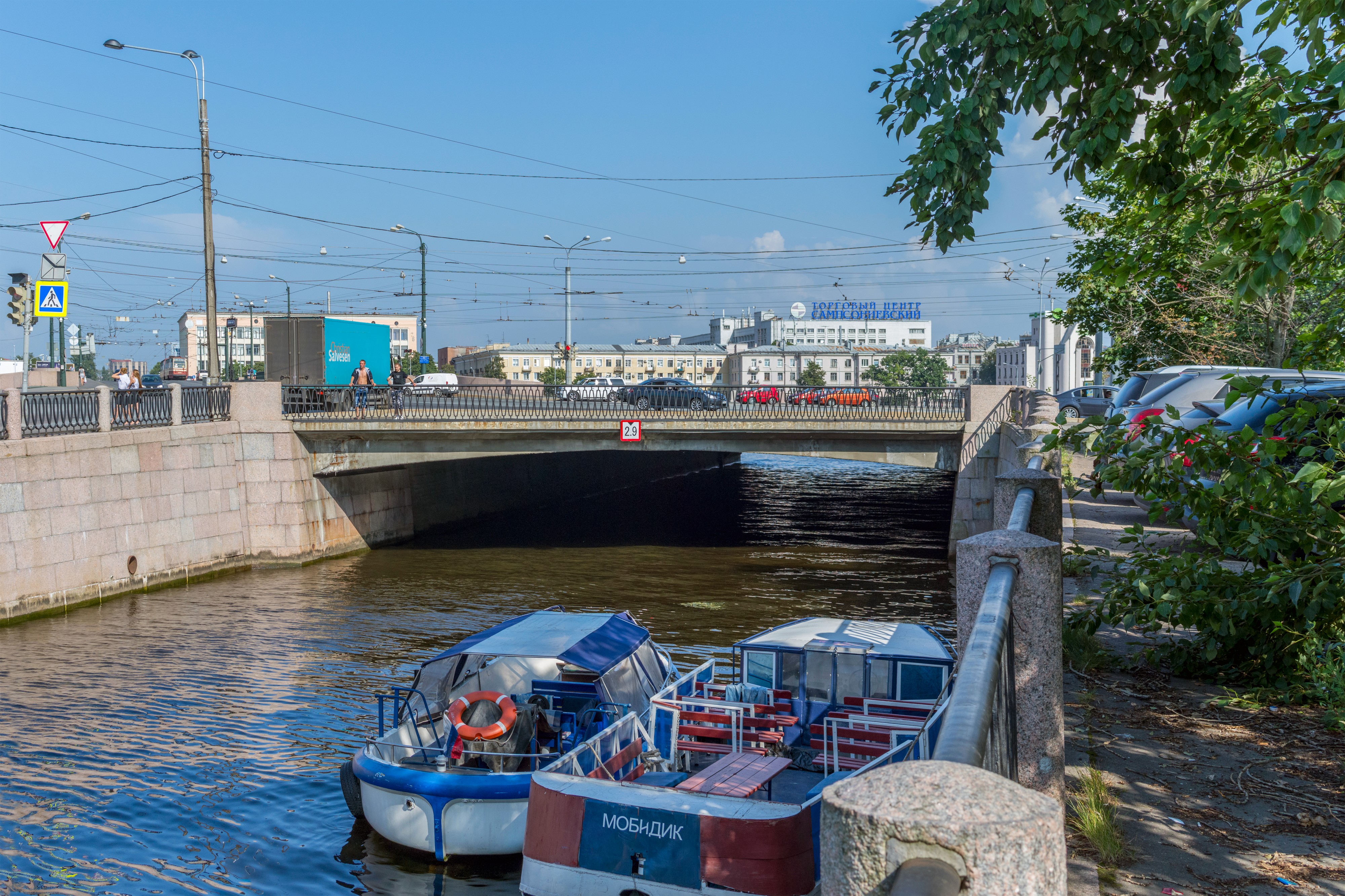 Aptekarsky Bridge SPB