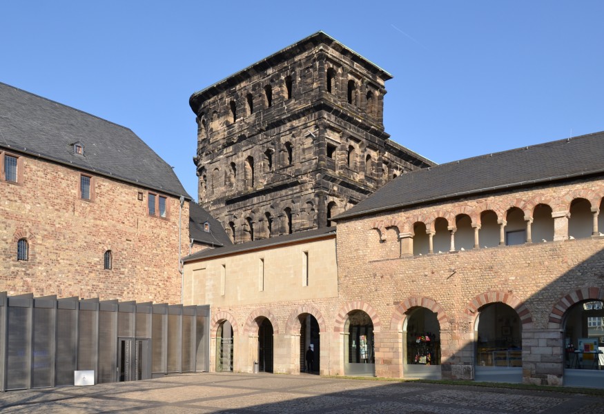 Trier - Simeonstift and Porta Nigra