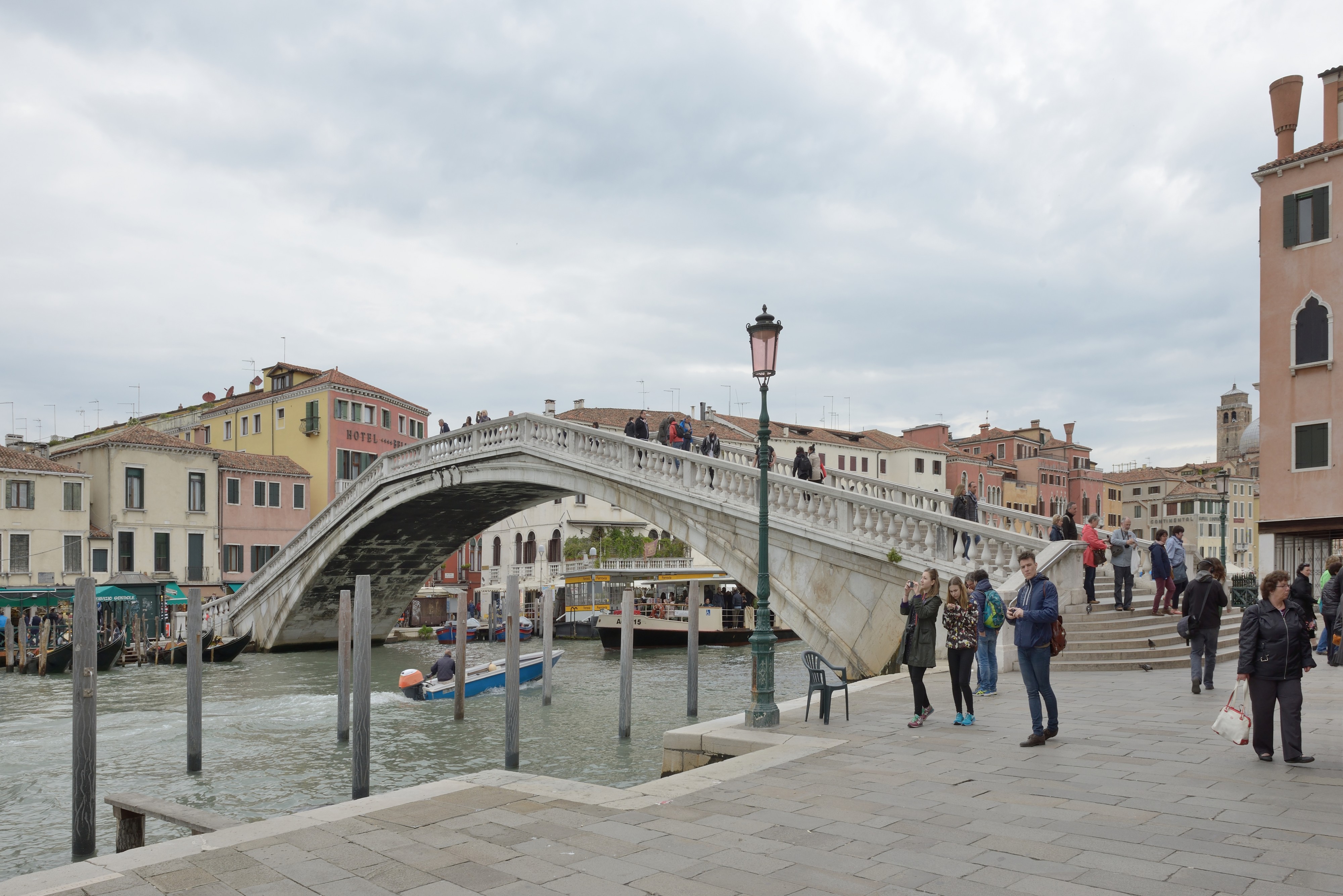 Ponte degli Scalzi Canal Grande Venezia