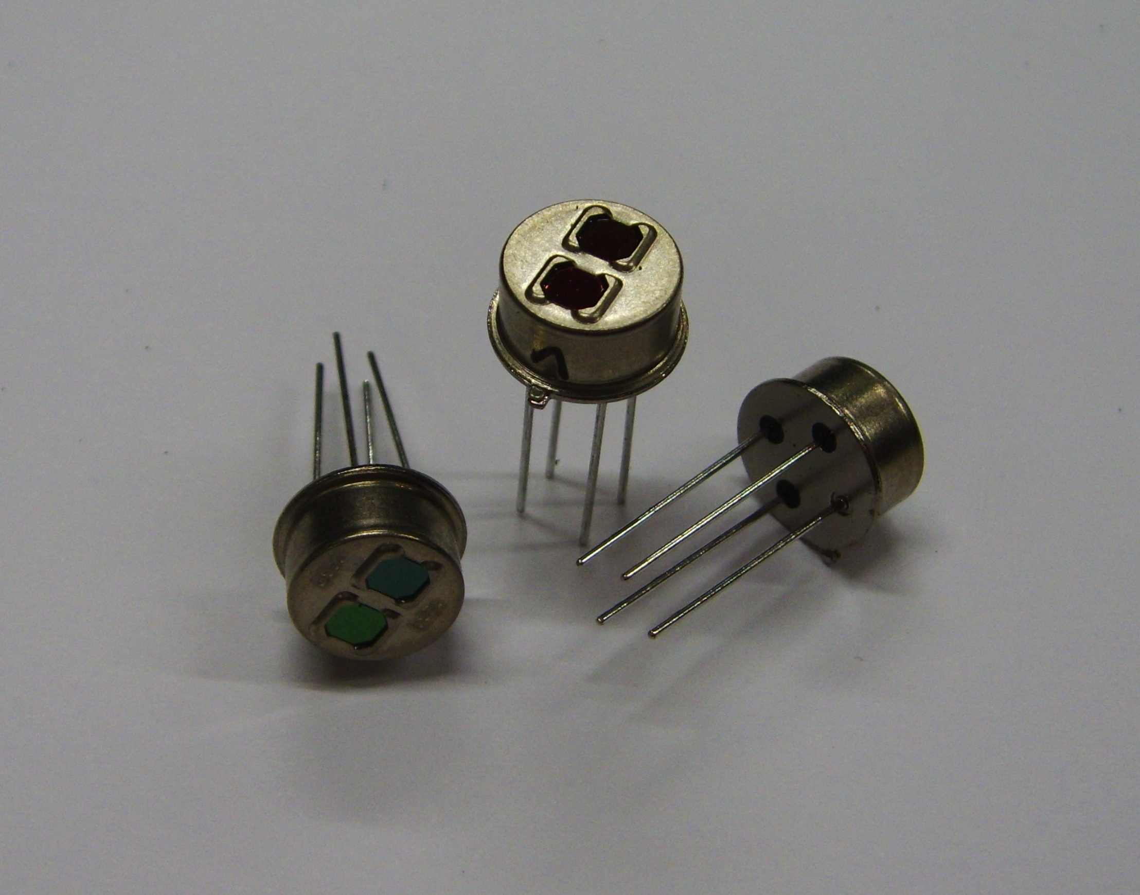 Pyroelectric double sensor