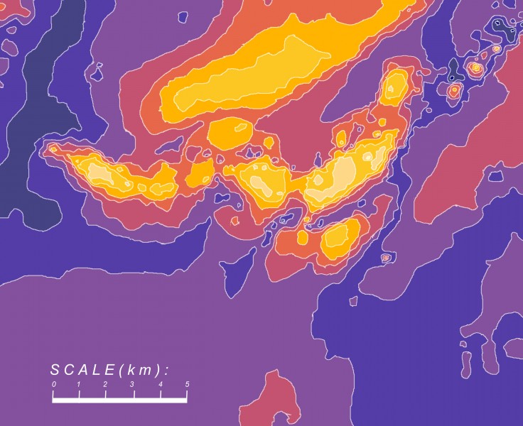 Superior Shoal Bathymetric Map