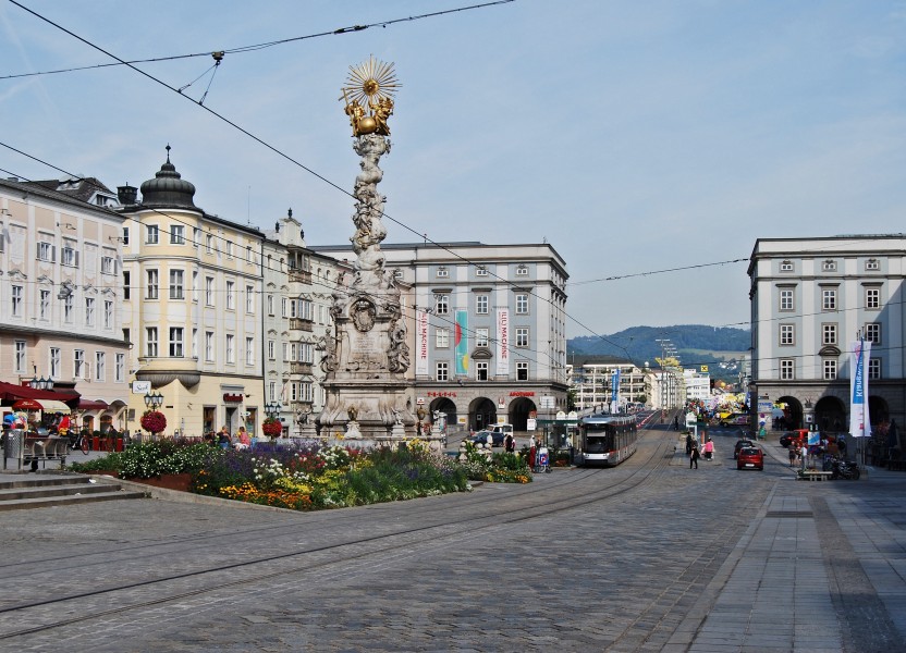 Hauptplatz Linz September 2013